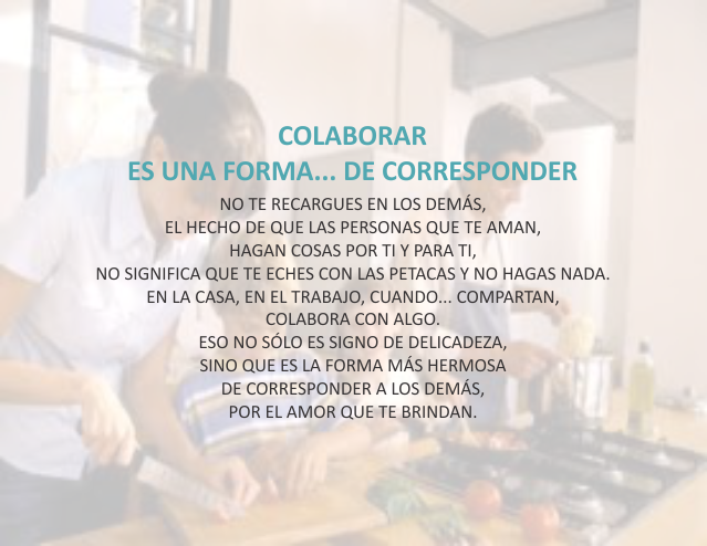 Colaborar es una forma... De corresponder Enero 27 de 2012